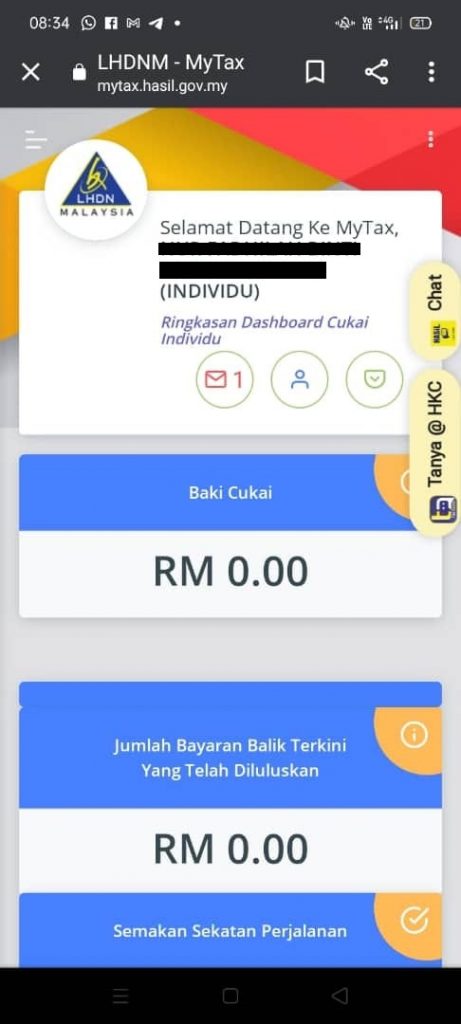 MyTax 2022 Online