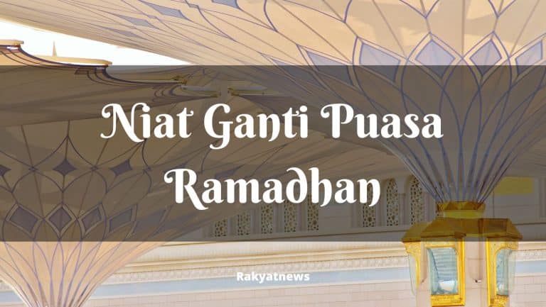 Bacaan Niat Ganti Puasa Ramadhan