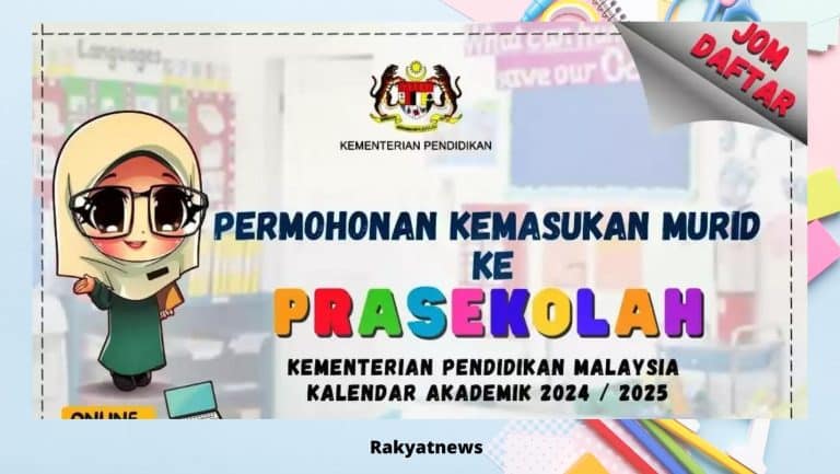 Pendaftaran Prasekolah sesi 2024/2025 (ePrasekolah)