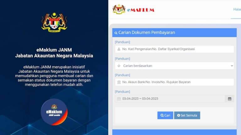 eMaklum : Login Jabatan Akauntan Negara Malaysia