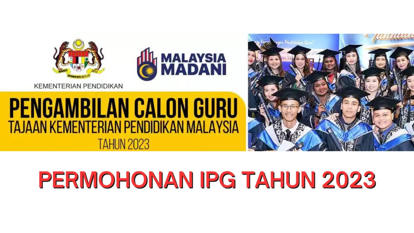 Permohonan IPG Tahun 2023