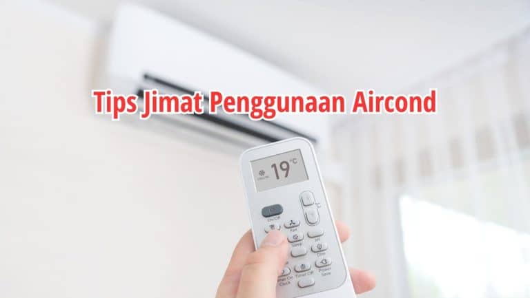 Cara Jimat Penggunaan Aircond