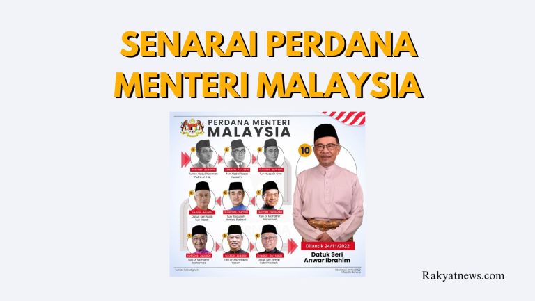 Senarai Perdana Menteri Malaysia