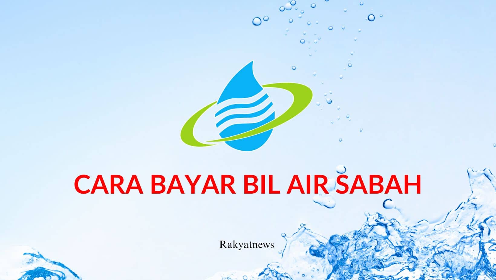 Cara Bayar Bil Air Sabah