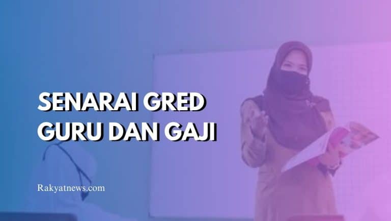 Senarai Gred Guru Dan Gaji