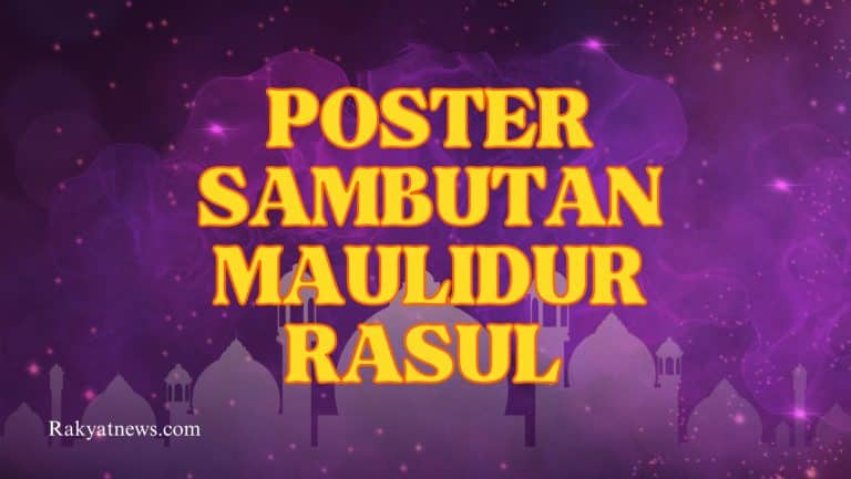 Poster Sambutan Maulidur Rasul
