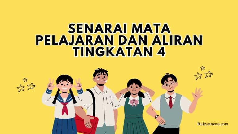 Senarai Mata Pelajaran Dan Aliran Tingkatan 4