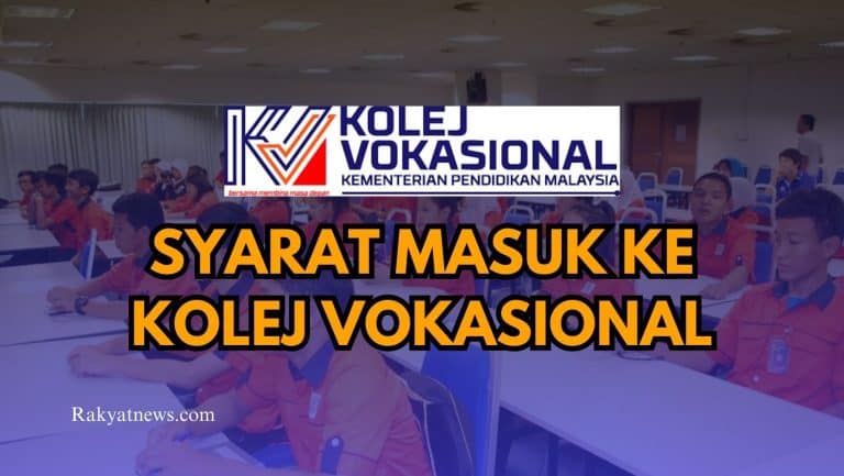 Syarat Masuk Ke Kolej Vokasional