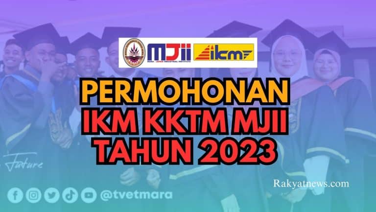 Permohonan IKM KKTM MJII Tahun 2023