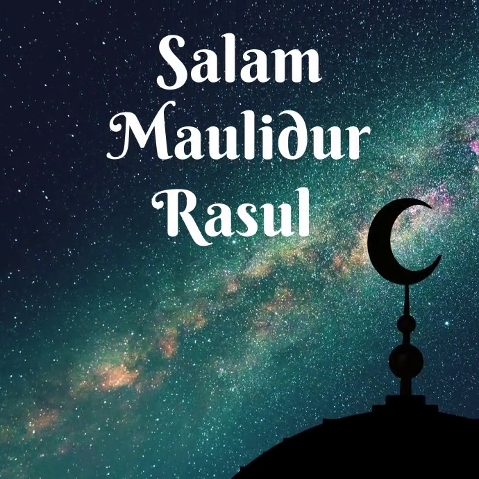 Poster Maulidur Rasul