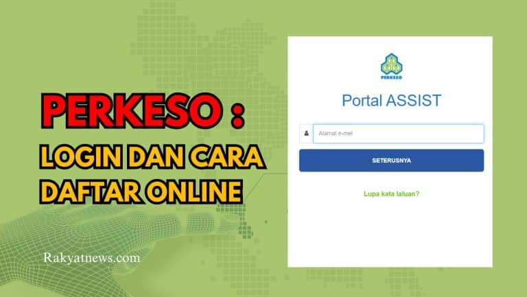 SOCSO Login Dan Cara Daftar Online